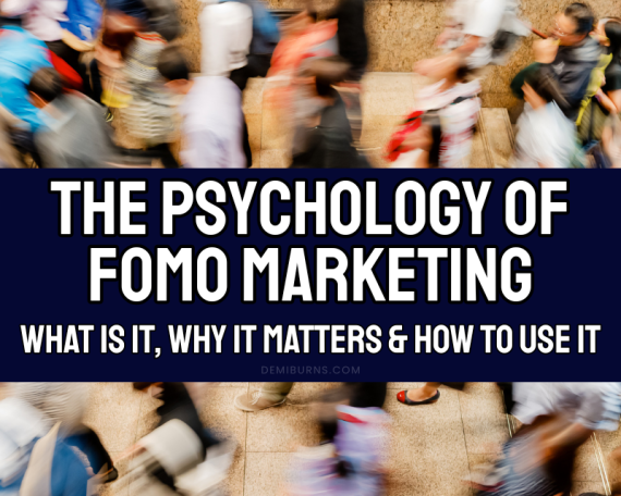 image of people walking in a hurry on a sidewalk with their faces blurred out to indicate crowd mentality